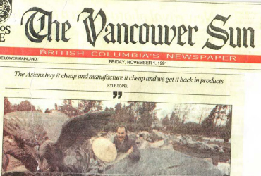1991-11-01 - Vancouver Sun – “Green Gold”1991-11-01 - Vancouver Sun – “Green Gold”